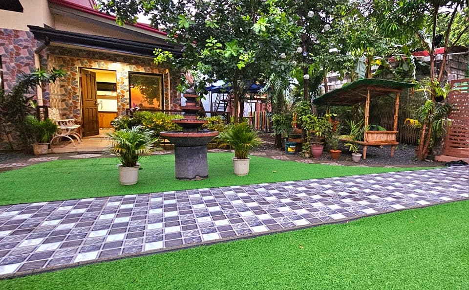 Cozy bonfire area perfect for evening gatherings